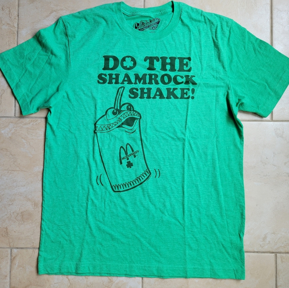 McDonald's Do The Shamrock Shake Short Sleeve Tee-Medium